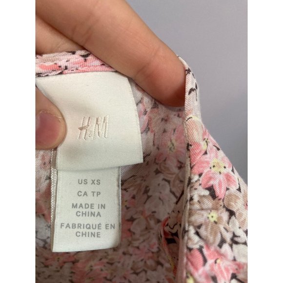 H&M floral western style dress size XS - Picture 12 of 12